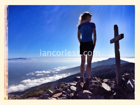 Niandi at Pico de La Nieve 2239m