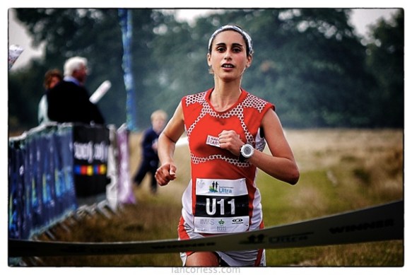 Silvia Serafini at Royal Parks Ultra copyright Ian Corless
