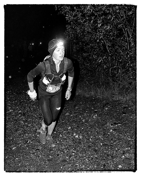 Lizzy Hawker at the 2012 TNF UTMB copyright Ian Corless