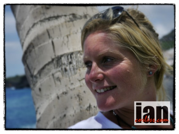 Anna Frost transvulcania 2013 - copyright Ian Corless