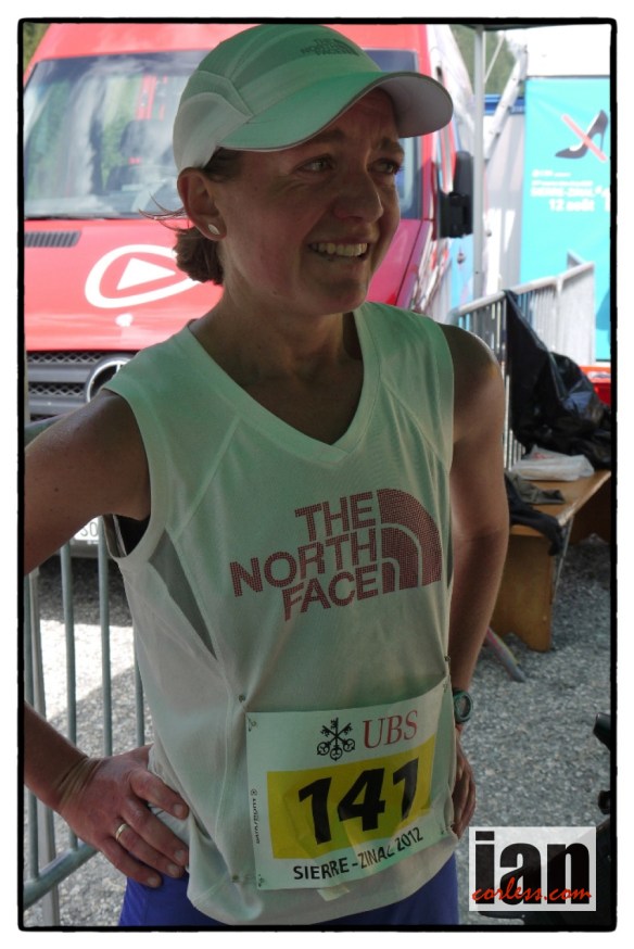 Lizzy Hawker at Sierre-Zinal 2012 copyright Ian Corless