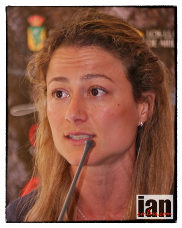 Fernanda Maciel Transvulcania 2013 copyright Ian Corless