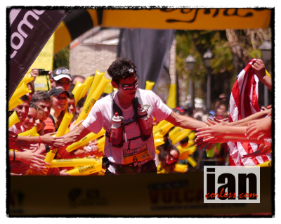 Sage Canaday 3rd place Transvulcania 2013