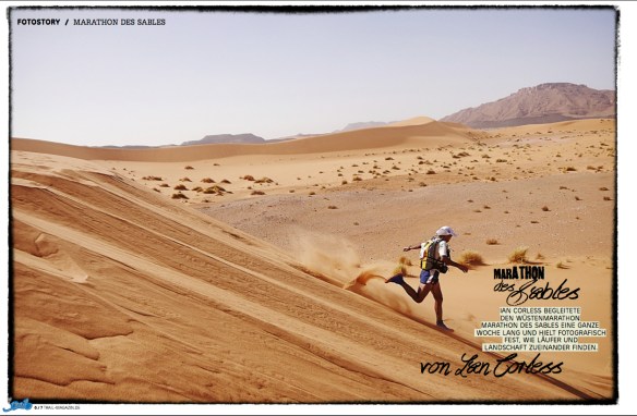 Trail Magazin - Marathon des Sables. iancorless.com