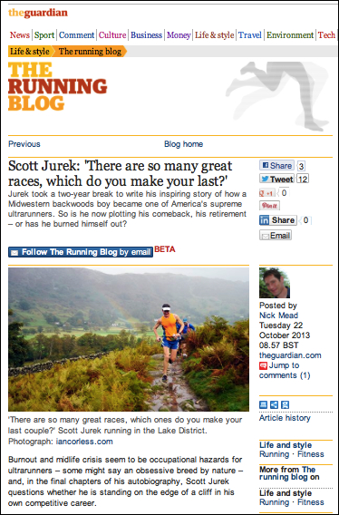 Scott Jurek ©iancorless.com