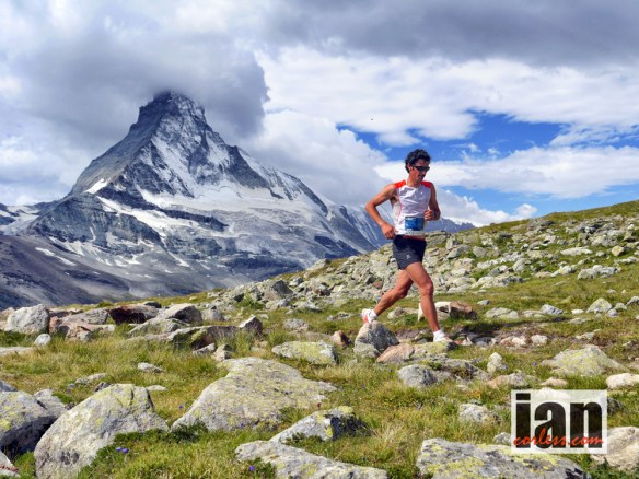 Kilian Jornet and the Matterhorn ©iancorless.com