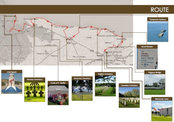 D-Day Ultra Trail Routes