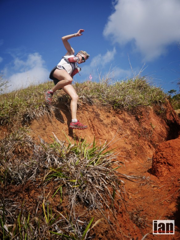 Jo Meek loving stage-4 of TCC2014 ©iancorless.com