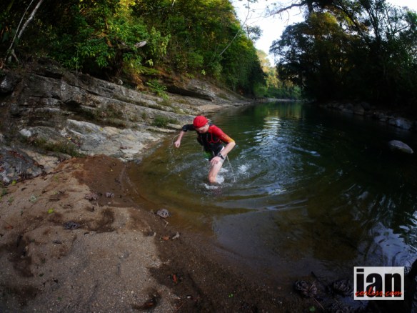 Philipp Reiter in the riverbed TCC2014 ©iancorless.com