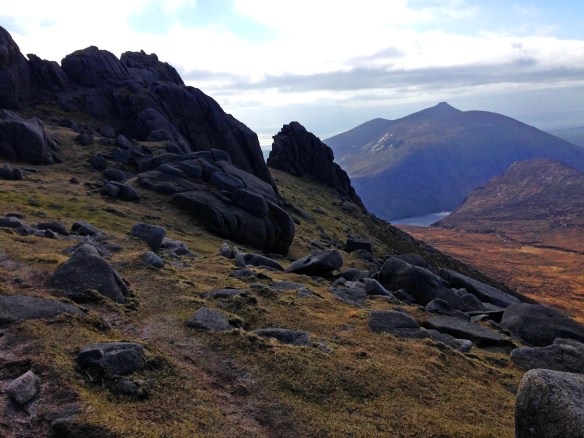 49 Bearneagh Summit on return leg