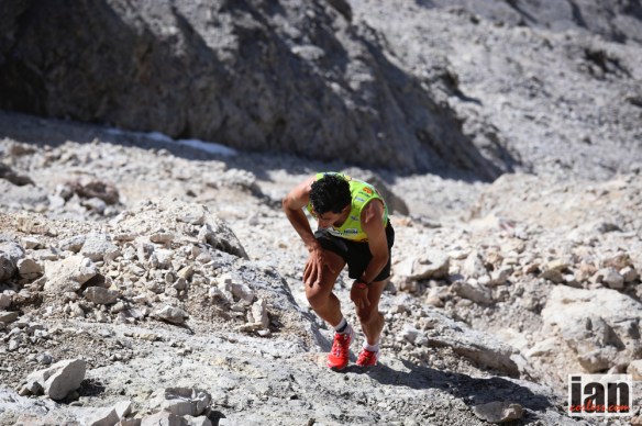 Kilian Jornet at the Dolomites SkyRace 2014