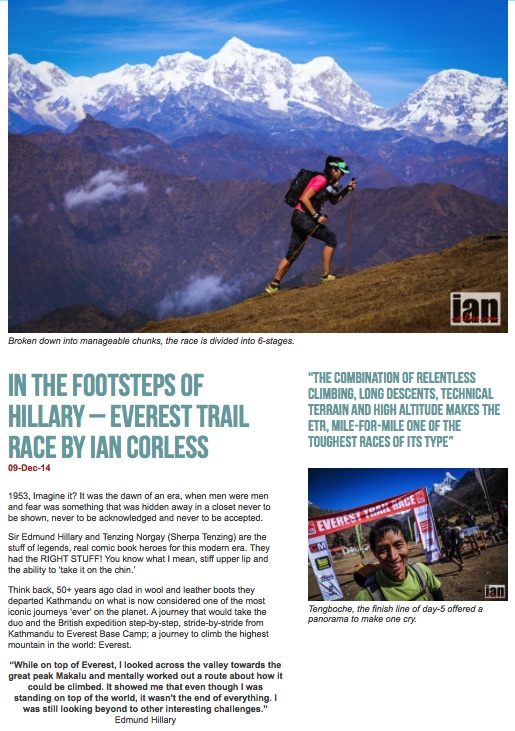 The Footsteps of Hillary