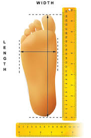 Measure your foot.